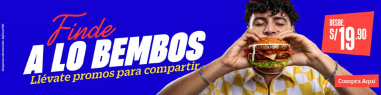 Catálogo Bembos en El Porvenir | Catálogo Bembos | 2026-08-08T00:00:00.000Z - 2026-08-22T00:00:00.000Z