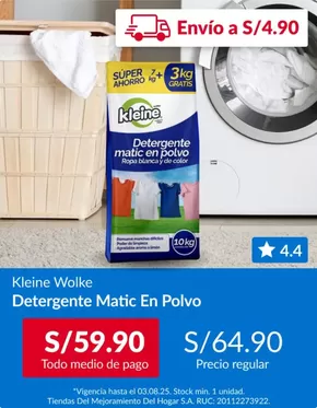 Catálogo Sodimac | Kleine Wolke | 2025-07-29T00:00:00.000Z - 2025-08-03T00:00:00.000Z