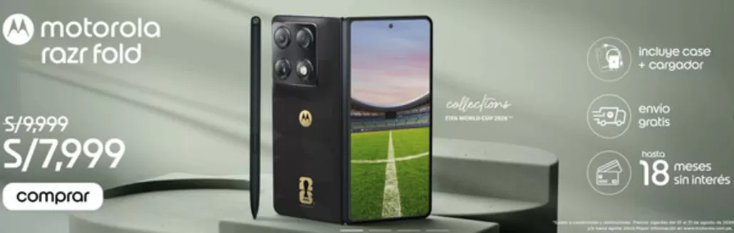 Catálogo Motorola | Motorola razr | 2026-08-10T00:00:00.000Z - 2026-08-31T00:00:00.000Z