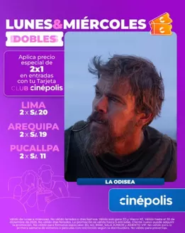 Catálogo Cinépolis | Lunes & Miercoles | 2026-08-10T00:00:00.000Z - 2026-12-30T00:00:00.000Z