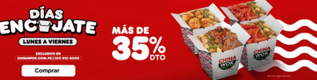 Catálogo China Wok en Piura | Dias encojate | 2026-08-10T00:00:00.000Z - 2026-08-31T00:00:00.000Z