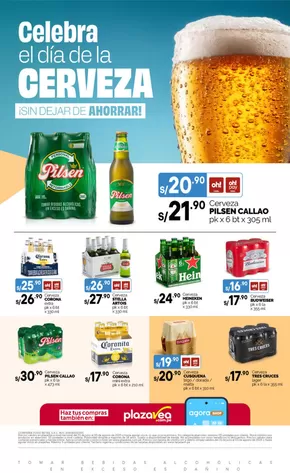 Catálogo Plaza Vea en Lima | AVISO DÍA DE LA CERVEZA | 2025-07-31T00:00:00.000Z - 2025-08-30T00:00:00.000Z