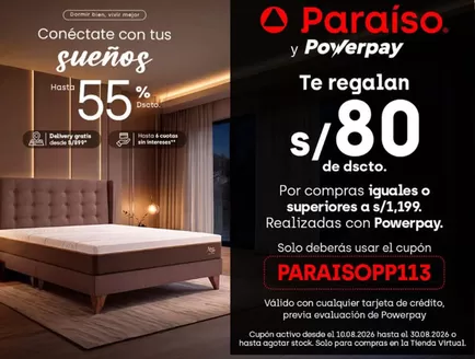 Catálogo Paraiso del Perú en Huaura | Conectate con tus suenos | 2026-08-11T00:00:00.000Z - 2026-08-31T00:00:00.000Z