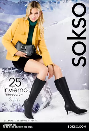 Catálogo Sokso en Callao | 25 invierno coleccion  | 2025-08-04T00:00:00.000Z - 2025-08-31T00:00:00.000Z