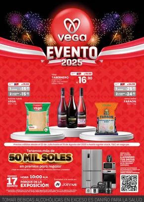 Catálogo Vega en Trujillo | Evento 2025 | 2025-07-22T00:00:00.000Z - 2025-08-19T00:00:00.000Z