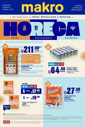 Catálogo Makro en Trujillo | Horeca | 2025-07-31T00:00:00.000Z - 2025-08-13T00:00:00.000Z