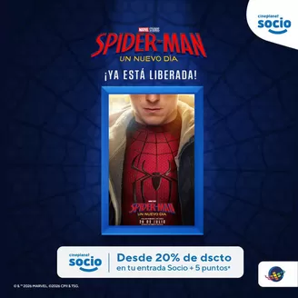 Catálogo CinePlanet | Spider Man | 2026-08-12T00:00:00.000Z - 2026-08-31T00:00:00.000Z