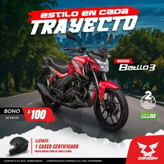 Catálogo Zongshen en Callao | Gran variedad de ofertas | 2026-08-13T00:00:00.000Z - 2026-08-27T00:00:00.000Z