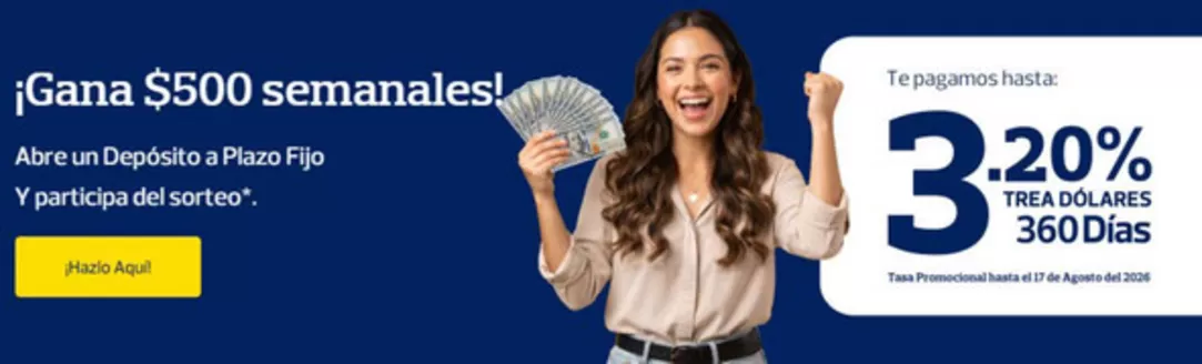 Catálogo Banco Pichincha en Cusco | Deposito a plazo fijo y participa del sorteo | 2026-08-13T00:00:00.000Z - 2026-08-31T00:00:00.000Z