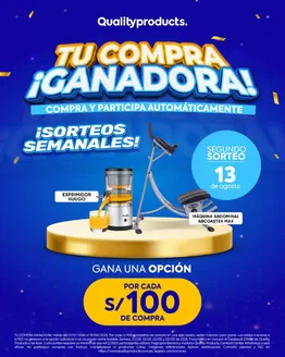 Catálogo Quality Products | Tu compra ganadora | 2026-08-13T00:00:00.000Z - 2026-08-31T00:00:00.000Z