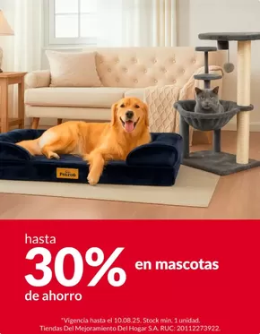 Catálogo Sodimac en Lima | Hasta 30% en masctoas  | 2025-08-05T00:00:00.000Z - 2025-08-10T00:00:00.000Z