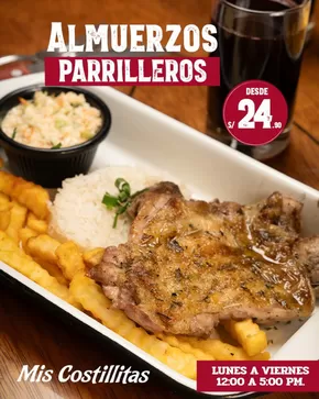 Catálogo Mis Costillitas en Lima | Almuerzos Parrileros  | 2025-08-05T00:00:00.000Z - 2025-08-08T00:00:00.000Z