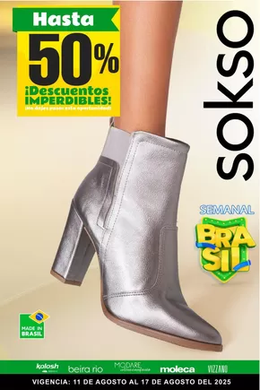 Catálogo Sokso en Lima | Hasta 50% desuentos  | 2025-08-11T00:00:00.000Z - 2025-08-17T00:00:00.000Z