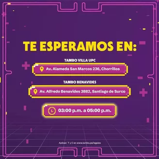 Catálogo Tambo | Ofertas principales para todos los cazadores de gangas | 2026-08-16T00:00:00.000Z - 2026-08-30T00:00:00.000Z