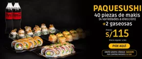 Catálogo Edo Sushi Bar en Piura | Combo sushi! | 2025-08-07T00:00:00.000Z - 2025-08-16T00:00:00.000Z