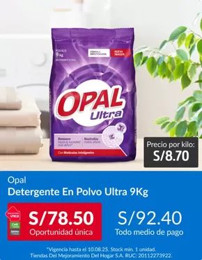 Catálogo Sodimac en Lima | Opal | 2025-08-08T00:00:00.000Z - 2025-08-10T00:00:00.000Z