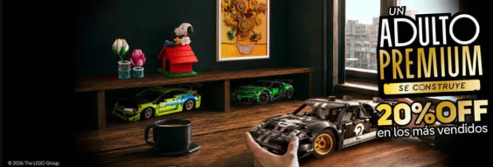 Catálogo LEGO | Un adulto premium | 2026-08-17T00:00:00.000Z - 2026-08-31T00:00:00.000Z