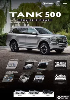 Catálogo Derco en Callao | Great Wall TANK 500 TANK 500 CONQUEROR 3.0 AT 2026 | 2026-08-17T00:00:00.000Z - 2026-08-31T00:00:00.000Z