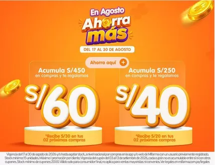 Catálogo Mifarma en Chilca | Catálogo Mifarma | 2026-08-17T00:00:00.000Z - 2026-08-30T00:00:00.000Z
