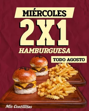 2x1 hamburguersa 
