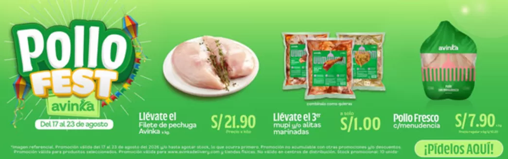 Catálogo Avinka | Gangas y ofertas actuales | 2026-08-17T00:00:00.000Z - 2026-08-23T00:00:00.000Z