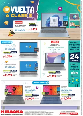 Catálogo Hiraoka | Hiraoka De vuelta a clases | 2025-08-09T00:00:00.000Z - 2025-08-15T00:00:00.000Z