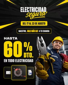 Catálogo Sodimac Constructor | Electricidad segura | 2026-08-19T00:00:00.000Z - 2026-08-23T00:00:00.000Z