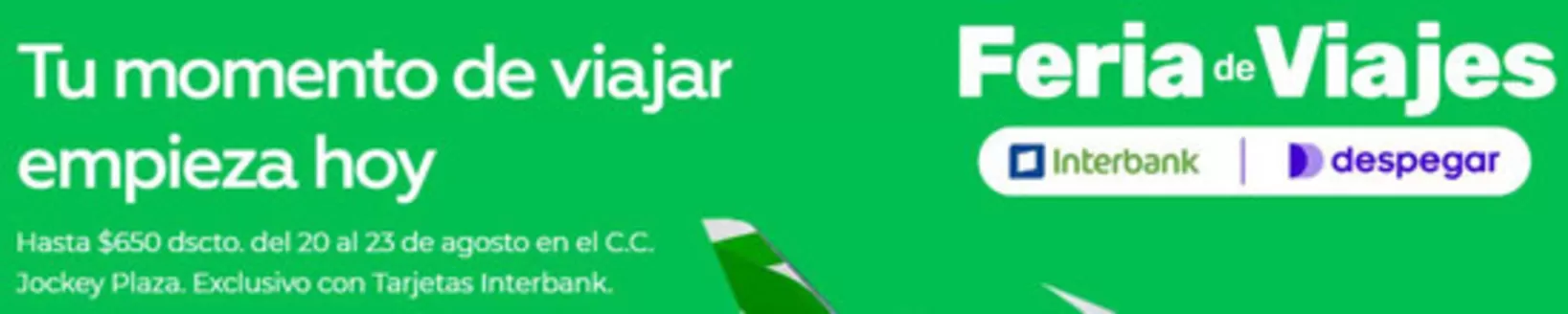 Catálogo Interbank en Cusco | Ferisa de viajes | 2026-08-19T00:00:00.000Z - 2026-08-23T00:00:00.000Z