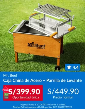 Catálogo Sodimac en Lima | Mr.Beef  | 2025-08-12T00:00:00.000Z - 2025-08-17T00:00:00.000Z