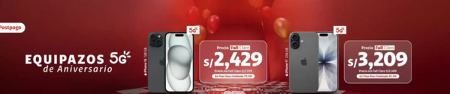Catálogo Claro | Equipazos 5g de aniversario | 2026-08-20T00:00:00.000Z - 2026-08-31T00:00:00.000Z