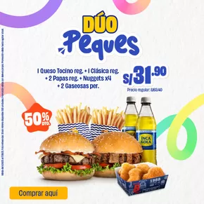 Catálogo Bembos en Chiclayo | Duo peques | 2025-08-10T00:00:00.000Z - 2025-08-17T00:00:00.000Z