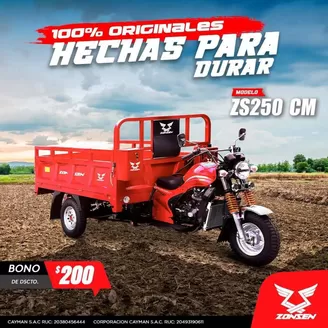 Catálogo Zongshen en Caballococha | Catálogo Zongshen | 2026-08-21T00:00:00.000Z - 2026-09-04T00:00:00.000Z
