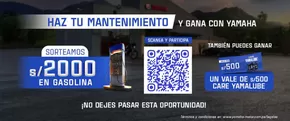 Catálogo Yamaha en Lurín | Haz tu mantenimiento y gana con yamaha  | 2025-08-12T00:00:00.000Z - 2025-08-31T00:00:00.000Z