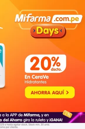 Catálogo Mifarma en Piura | Ofertas Mifarma | 2025-08-13T00:00:00.000Z - 2025-08-31T00:00:00.000Z