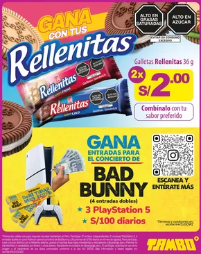 Catálogo Tambo | Gana con tus rellenitas  | 2025-08-01T00:00:00.000Z - 2025-08-31T00:00:00.000Z