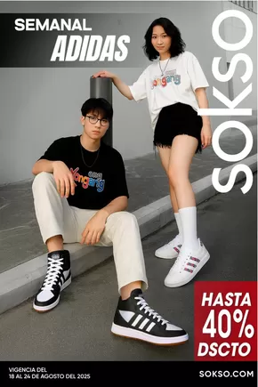 Catálogo Sokso en Piura | SEMANAL ADIDAS | 2025-08-18T00:00:00.000Z - 2025-08-24T00:00:00.000Z