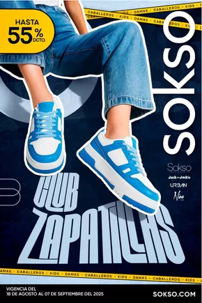 Catálogo Sokso en Piura | CLUB ZAPATILLAS  | 2025-08-18T00:00:00.000Z - 2025-09-07T00:00:00.000Z