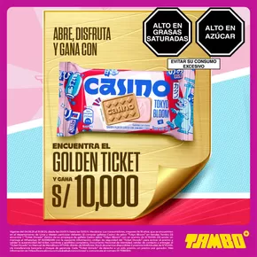 Catálogo Tambo | Encuentra el golden ticket  | 2025-08-04T00:00:00.000Z - 2025-08-31T00:00:00.000Z
