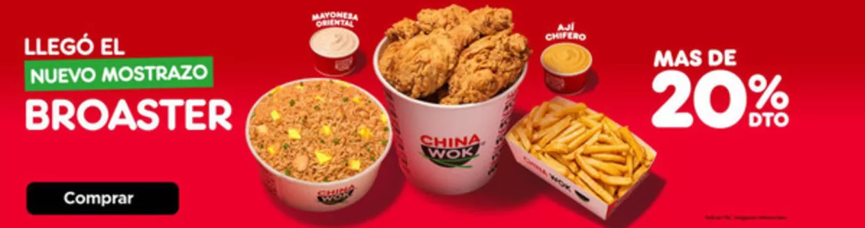 Catálogo China Wok | Llego el nuevo mostrazo broaster | 2026-08-25T00:00:00.000Z - 2026-09-25T00:00:00.000Z