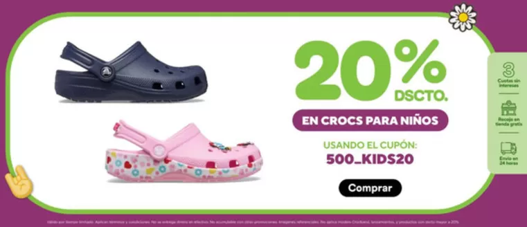 Catálogo Crocs | 20%dscto  | 2026-08-26T00:00:00.000Z - 2026-09-19T00:00:00.000Z