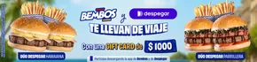 Catálogo Bembos en Lurín | Te llevan de viaje  | 2025-08-18T00:00:00.000Z - 2025-08-31T00:00:00.000Z