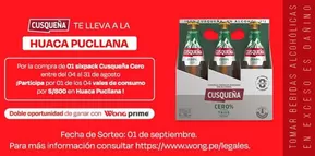 Catálogo Wong | Huaca pucllana  | 2025-08-04T00:00:00.000Z - 2025-08-31T00:00:00.000Z