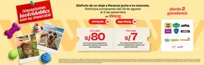Catálogo Wong | Vacaciones inolvidades con tu mascota  | 2025-08-19T00:00:00.000Z - 2025-09-03T00:00:00.000Z