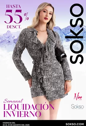 Catálogo Sokso en Huánuco | SEMANAL LIQUIDACIÓN INVIERNO | 2025-08-25T00:00:00.000Z - 2025-08-31T00:00:00.000Z