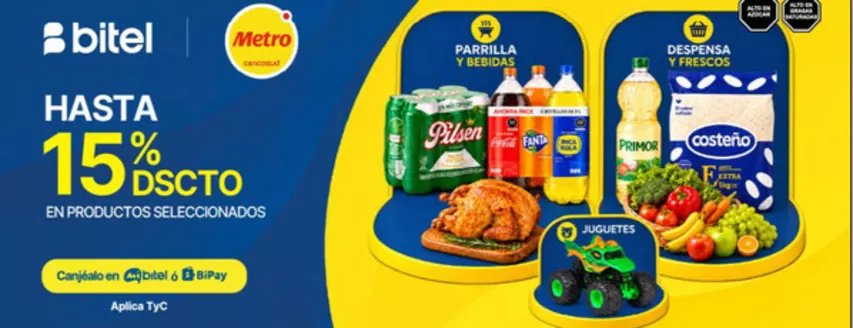 Catálogo Bitel en Ocalli | Hasta 15%dscto | 2026-08-28T00:00:00.000Z - 2026-09-28T00:00:00.000Z