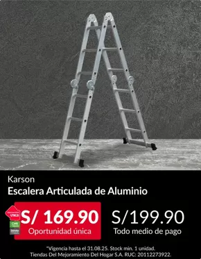 Catálogo Sodimac en Lurín | Karson  | 2025-08-23T00:00:00.000Z - 2025-08-31T00:00:00.000Z