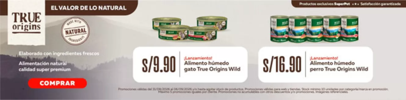 Catálogo Superpet | Ofertas especiales para ti | 2026-08-31T00:00:00.000Z - 2026-09-06T00:00:00.000Z