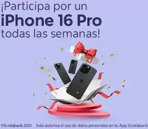 Catálogo Scotiabank en Lima | Participa por un iphone 16pro | 2025-08-26T00:00:00.000Z - 2025-09-06T00:00:00.000Z