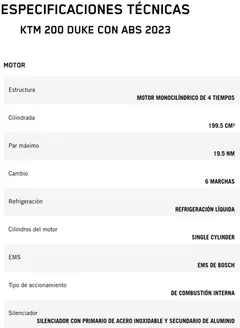 Catálogo KTM en Huancavelica | Ktm 200 duke conabs2023 | 2026-09-02T00:00:00.000Z - 2026-09-16T00:00:00.000Z