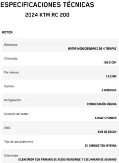 Catálogo KTM en Huancavelica | 2024 ktm rc 200 | 2026-09-02T00:00:00.000Z - 2026-09-16T00:00:00.000Z